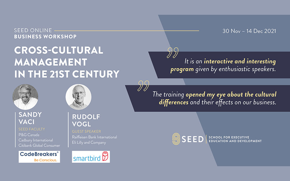 SEED Cross-Cultural Management Business Workshop 2021